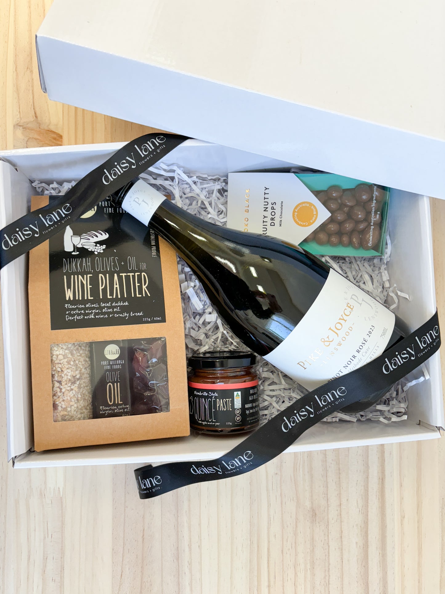 Wine Hamper - Pike's + Joyce Pinot Noir Rose (Bubbles)